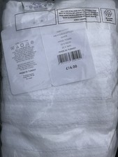 White Company Rib Hydrocotton Hand Towel 50x90 Cm Brand New In Packaging White