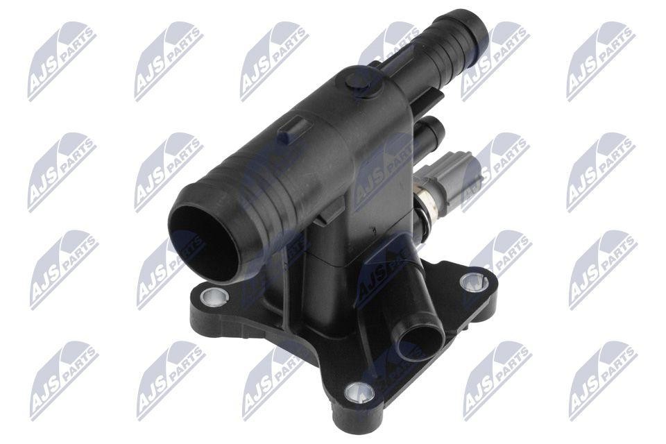 NTY Thermostat Housing CTM-FR-061 For Ford With Gasket And Sensor 2-Pin