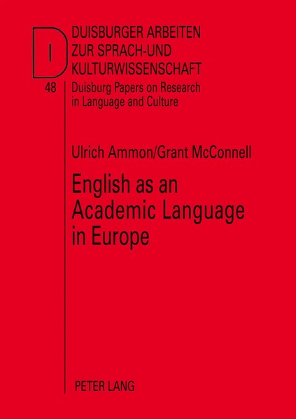 English As An Academic Language In Europe A Survey Of Its Use In Teaching Buch-image