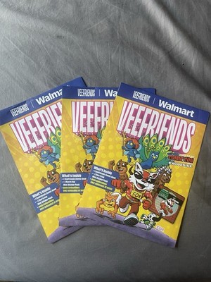 THREE (3) NYCC 2025 VEE FRIENDS BY WALMART EXCLUSIVE COMIC & MINI STICKER PACKS