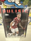 2024-25 Topps Chrome Christian Pulisic 10/10 Black Starball Very Rare AC Milan