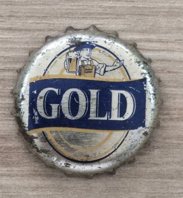 Alte Bierkapsel KANTERBRAU GOLD Brauerei Elsass 