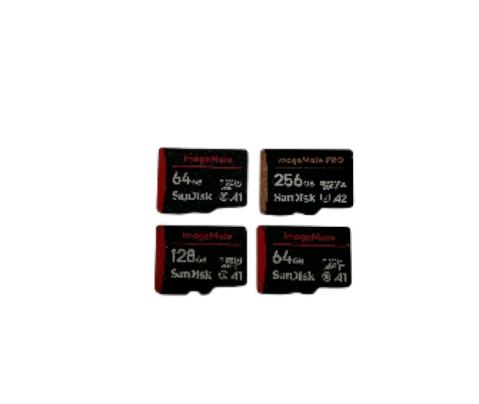 SanDisk 256GB 128GB 64GB 64GB Micro SD | ImageMate | 4 Set Memory Cards - Image 2 of 2