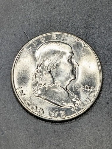 1950-P Franklin Half Dollar FBL CH-Gem/BU Nice White Coin