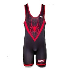 Xtreme Pro Boys Wrestling Singlet Size YS Miles Morales Marvel Hero Elite Series