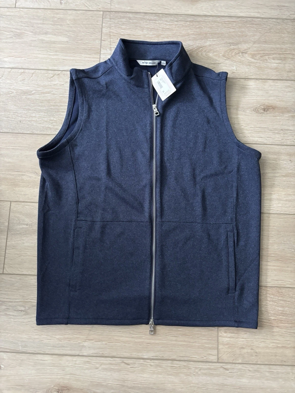 Peter Millar Navy Blue Crown Sweater Fleece Vest Men’s Sz L Full-Zip MSRP $155
Opens in a new window