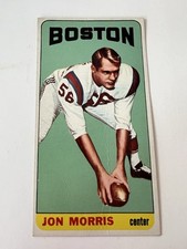 JON MORRIS TOPPS PRO FOOTBALL CARD