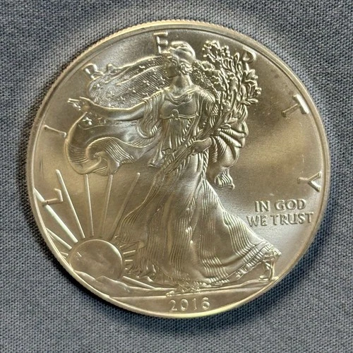 2016 American Silver Eagle 1 oz .999 Silver BU US Mint $1 Coin