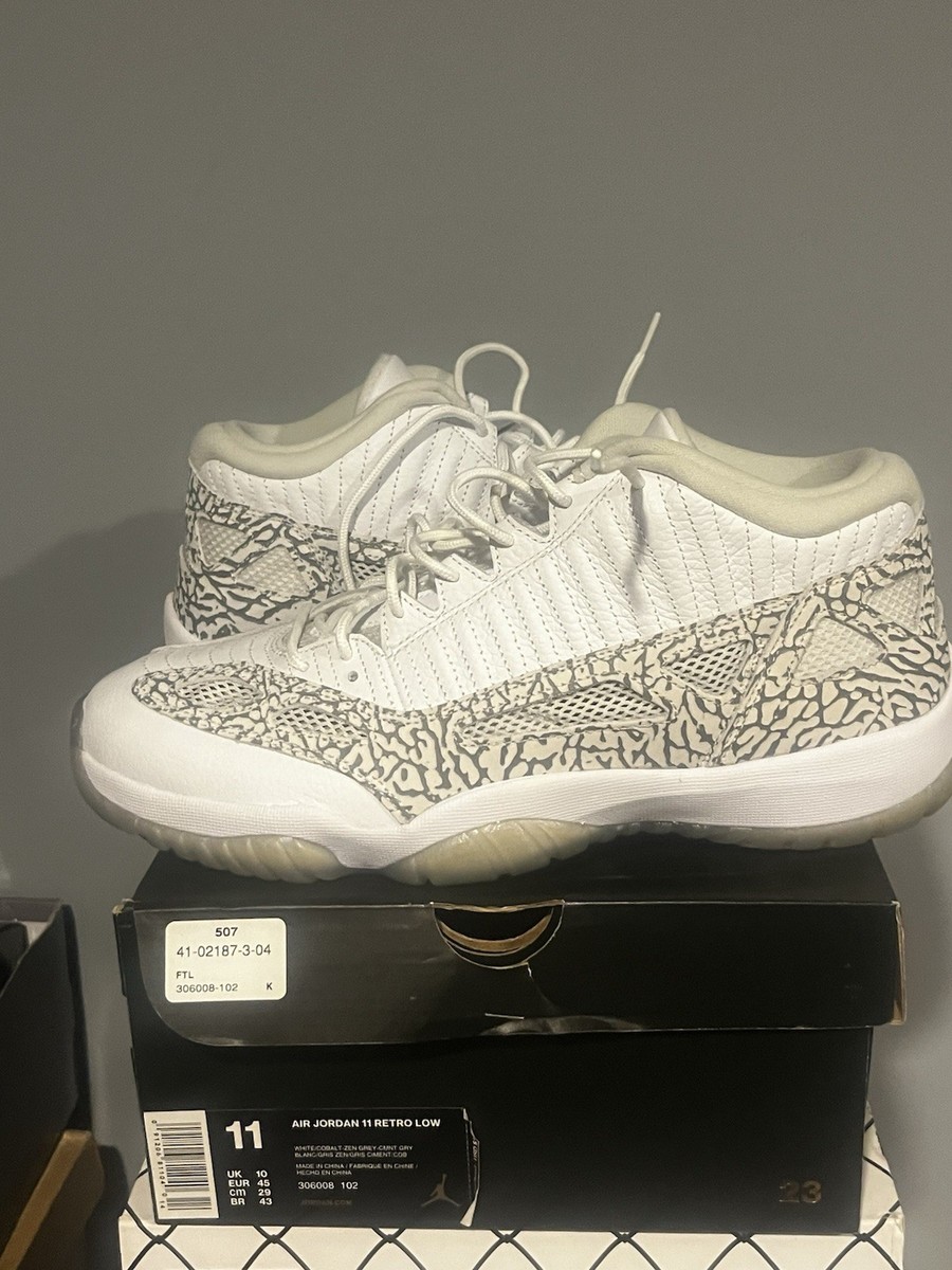 Nike Air Jordan 11 Low IE グレー/ホワイト 国内8月1日発売予定】 ナイキ エアジョーダン11 IE ロー レトロ
