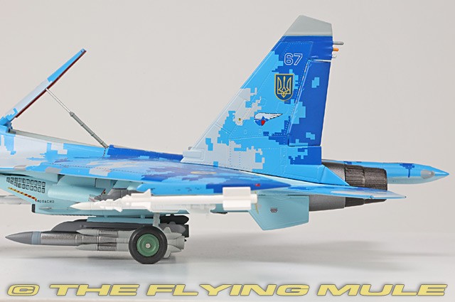 JC Wings 1:72 Su-27UB Flanker-C Ukrainian Air Force 831st Tactical