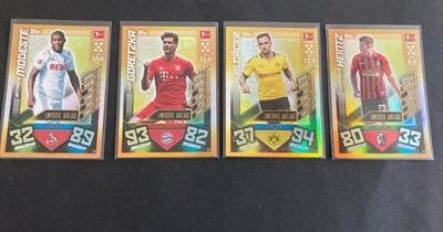 Topps Limited Edition LE4 Modeste LE14 Goretzka LE39 Alcacer Bundesliga LE8 Hein