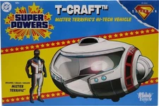 DC Super Powers 4" Vehicle Figure Wave 11 T-Craft w/Mister Terrific IN STOCK