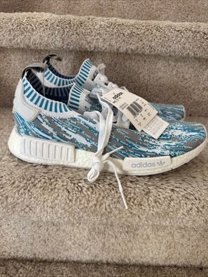 Size 10.5 - Sneakersnstuff x Adidas NMD_R1 Primeknit Datamosh