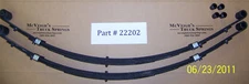 REAR LEAF SPRINGS 1955-56 PLYMOUTH , DODGE  5 LEAF