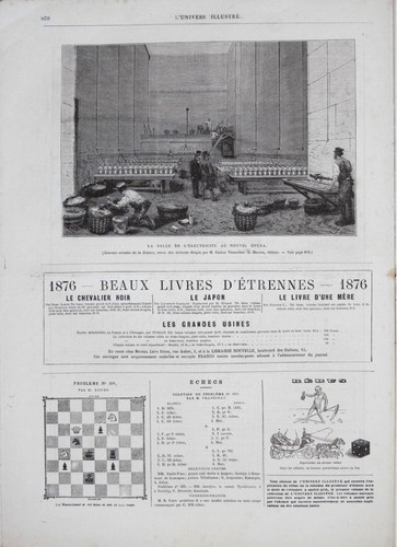 L’UNIVERS ILLUSTRÉ N° 1083 25-12-1875 PONT-SUR-YONNE FONTAINEBLEAU BOMBAY SENAT - Foto 11 di 13