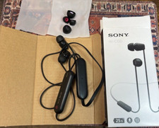 Sony WI-C100 Wireless In ear Headphones - Black - WIC100/B. Opened Box