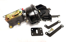 Fits 1965 1974 Mopar A B E Body 7 Single Black Brake Booster Master Bracket Kit