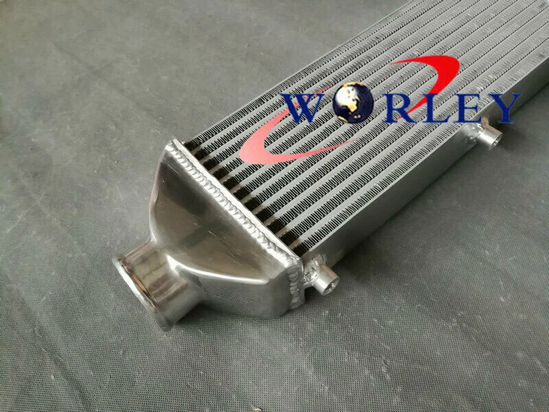 Intercooler Universal Turbo Montaje Frontal Aluminio 430x150x50mm Tubo y Aleta 67MM Foto 3 de 4