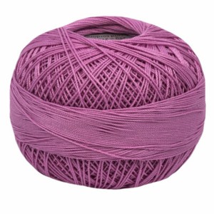 Lizbeth Egyptian Cotton Crochet Thread Size 3 Color 162 Purple Iris Fusion