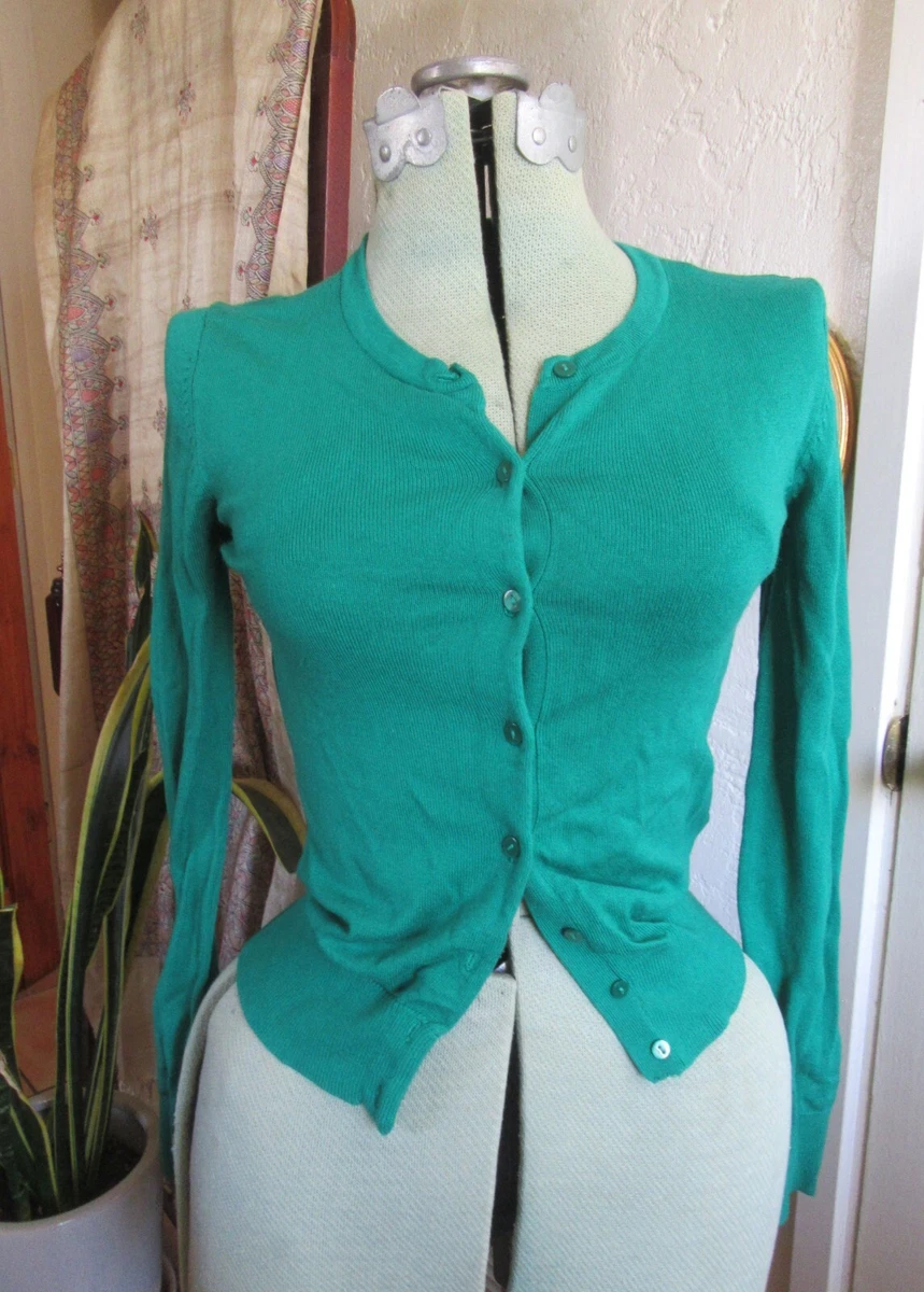 Kelly green long hot sale cardigan