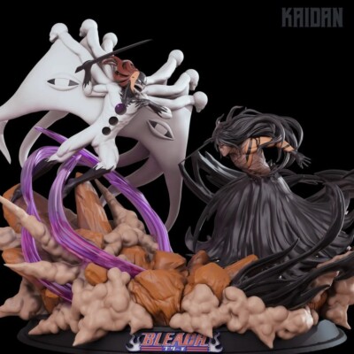 bleach Aizen vs Ichigo Statue Figur Resin 1/10 unbemalt