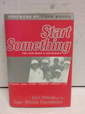 Start Something - Hardcover By Woods, Earl - GOOD