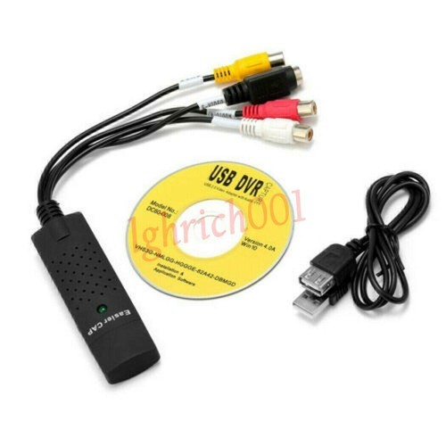 For Videocassettes VHS to DVD Convert Digitize USB Adapter for PC Laptop - Picture 10 of 10