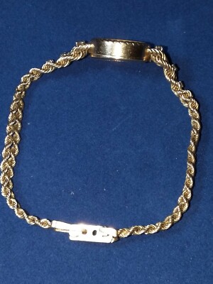 【希少】14K 腕時計　レディース JAGUAR 14Kブレス　ダイヤ 6ピース $_12.JPG?set_id=880000500F