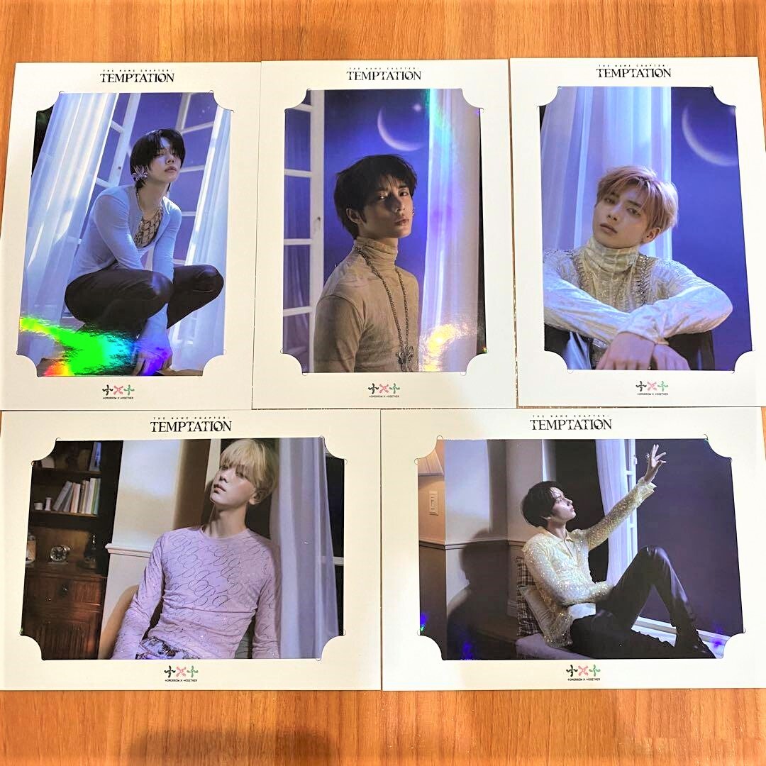 TXT temptation weverse  albums トレカコンプセット s-l1200.jpg
