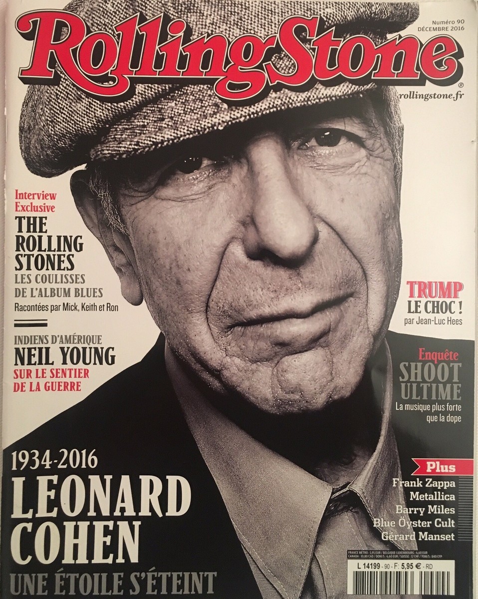 revue magazine ROLLING STONE n°90 LEONARD COHEN NEIL YOUNG DONALD TRUMP |  eBay UK