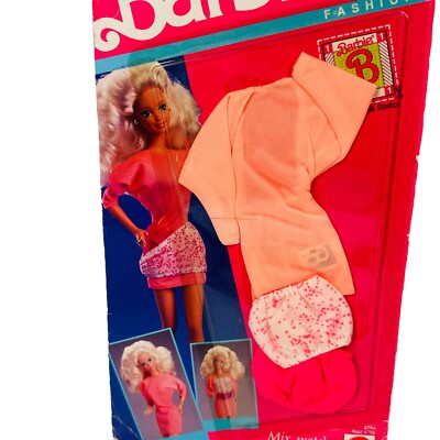 Vintage 90s Barbie Fashion Wraps Mattel #4744 Outfit | eBay