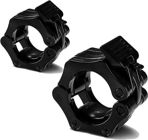 Coppia Ferma Bilancieri Neri E Rossi da 30 e 50 mm 5 G5 HT SPORT Coppia di Ferma Bilancieri Olimpici Neri E Rossi da 30 e 50 MM Clip - Foto 7 di 8