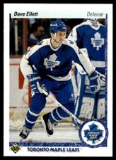 1990-91 Upper Deck DAVE ELLETT #413 Maple Leafs FREE Ship!