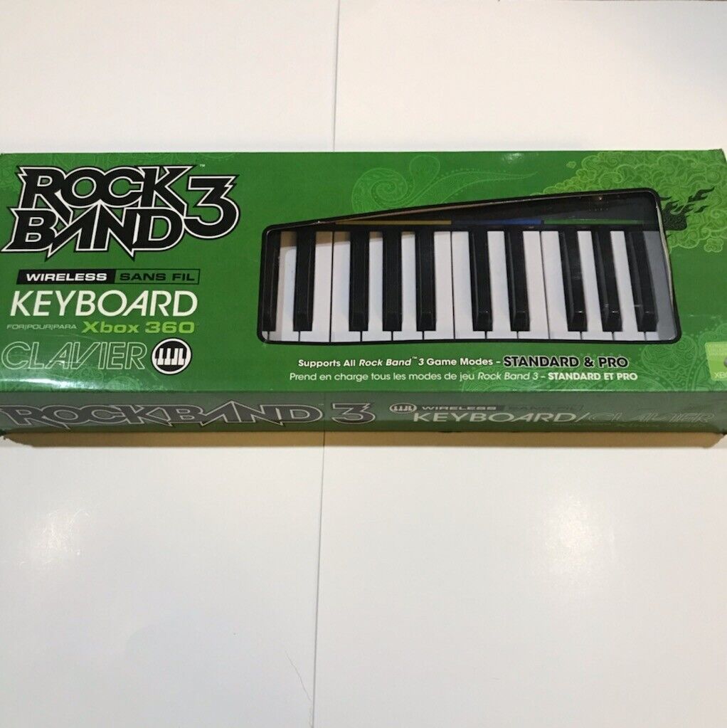 Rock Band 3 + Teclado Wireless Xbox 360 