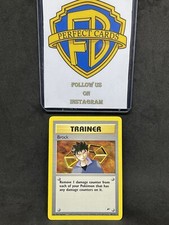 POKÉMON GYM HEROES UNLIMITED BROCK NONHOLO 98/132 NM on eBay
