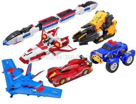 Tobot V Galaxy Detectives Master V Figure 3 in 1 Combiner Robot Toys Car Plane