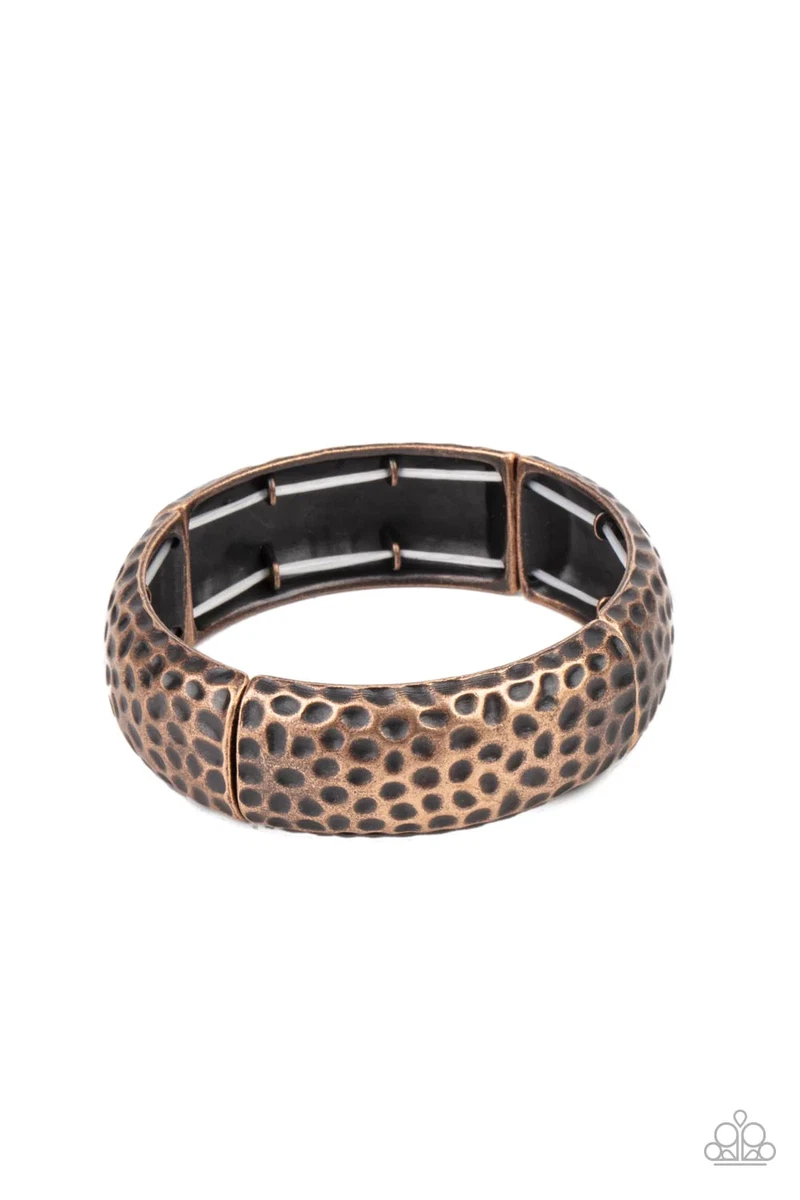 Copper stretch bracelet paparazzi deals
