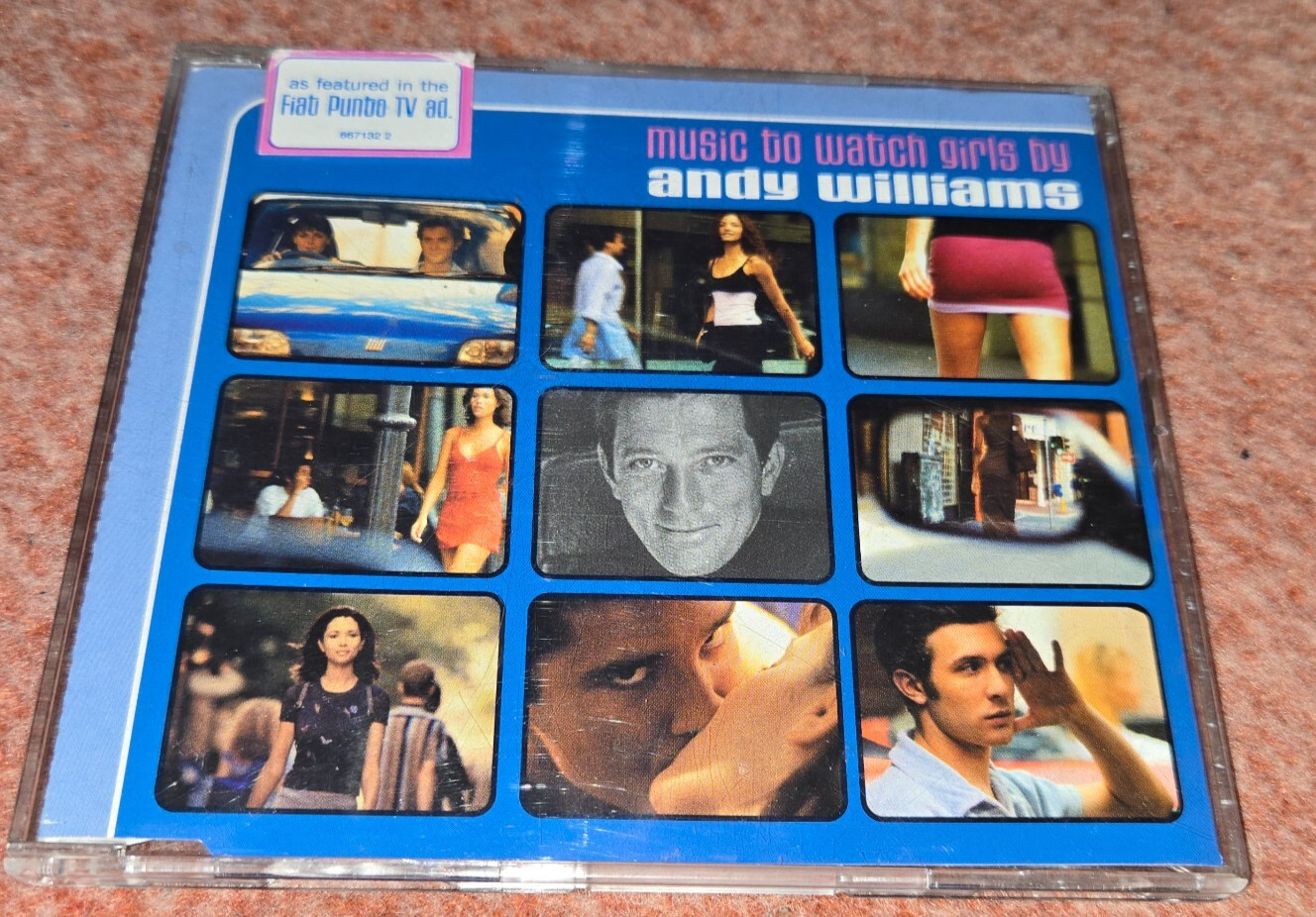 ANDY WILLIAMS Music To Watch Girls By CD ANDY WILLIAMS  Feat - Fiat Punto Advert