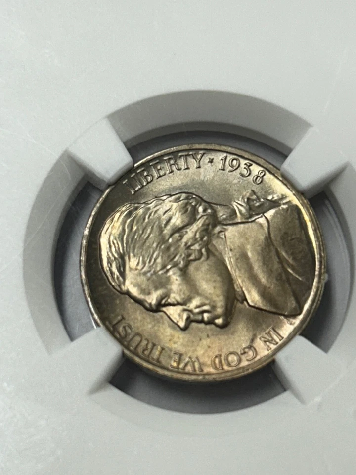 1938 D Jefferson Nickel NGC MS66 5FS Nicely Toned First Year Jefferson - Image 3 of 4