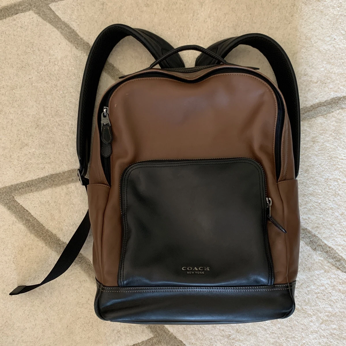 York Colorblocked Small Backpack