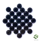 5 mm Natural Black Spinel Round Cut Lot 3 Pcs Faceted Loose Gemstones