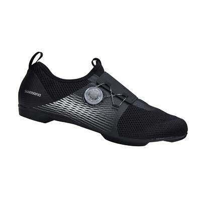 SHIMANO SH-IC500W Women's High Performance Indoor Cycling Shoe, Black, 7 (EU 39)