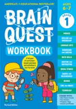 Brain Quest Workbook: 1st Grade Revised Edition Brain Quest Workbooks - GOOD
