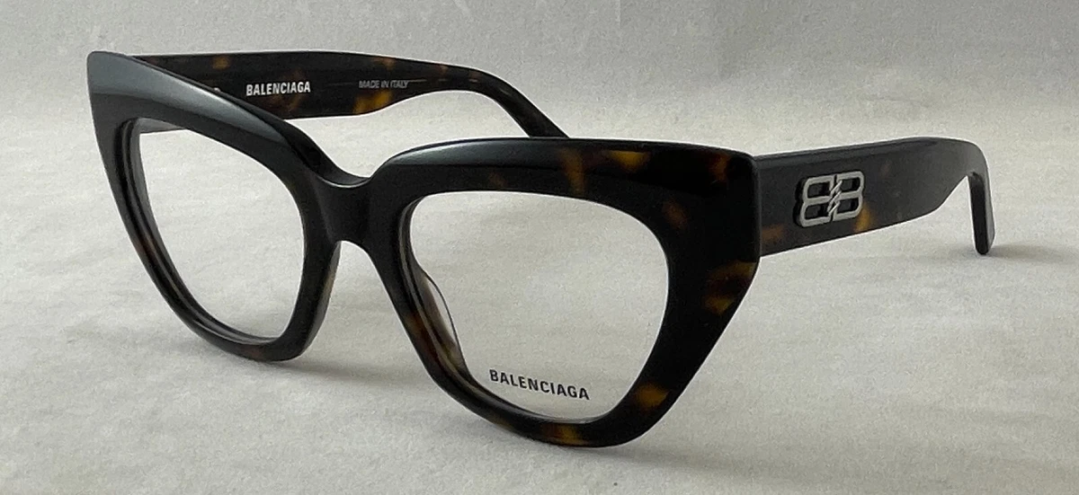 BALENCIAGA BB0238O BB 0238O Tortoise 002 Eyewear Frame Eyeglasses 50 19 140