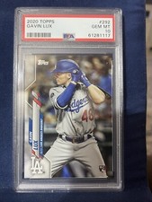 2020 Topps #292 Gavin Lux PSA 10