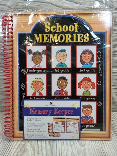 Keepsake Photo Album School Pictures Memories Memory Keeper Book New Seasons K-8