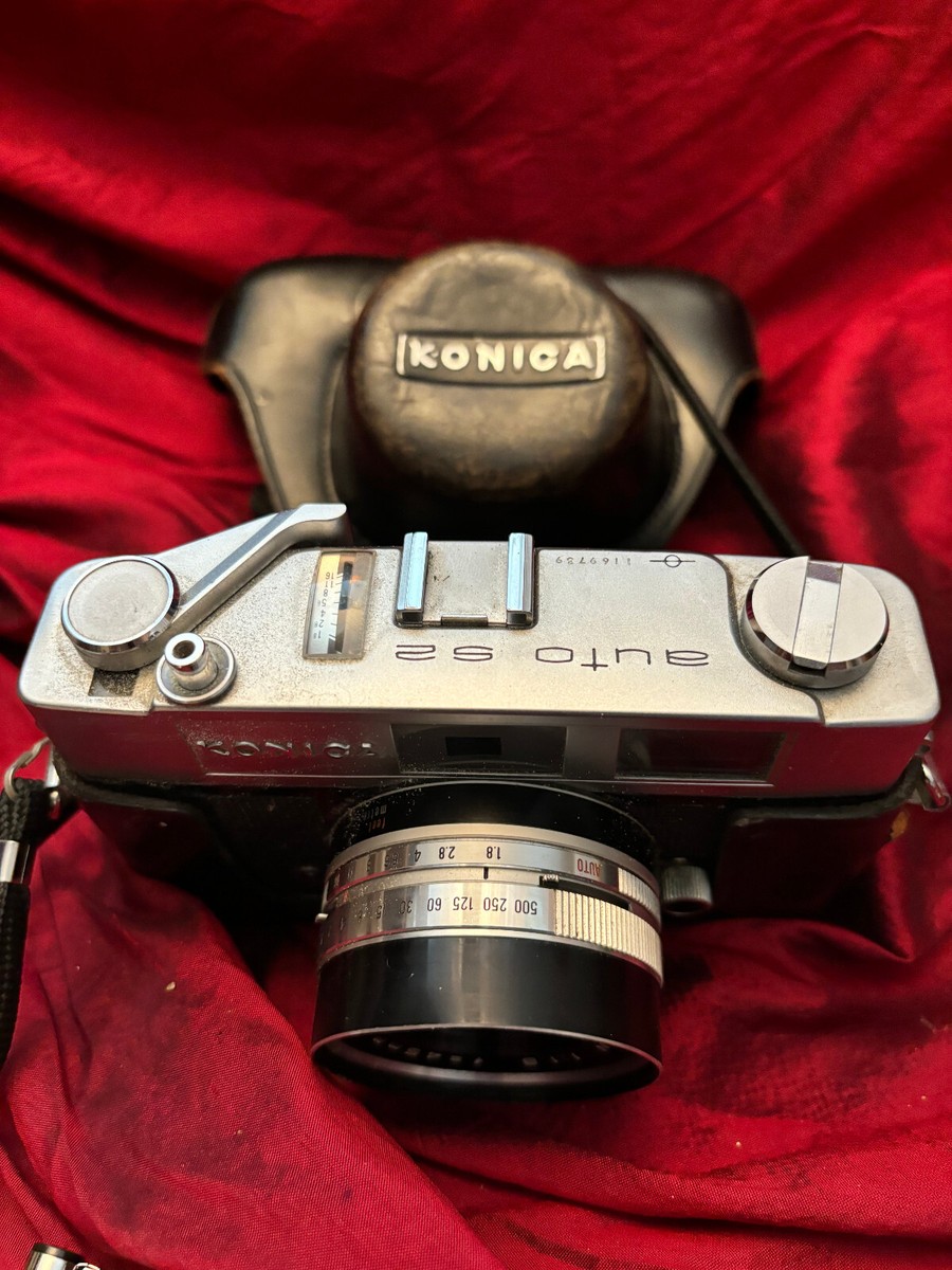 コニカ KONICA AUTOREX HEXANON 52mm F/1.8 RARE from 1965/6 - Konica Autorex Camera with Hexanon 52mm