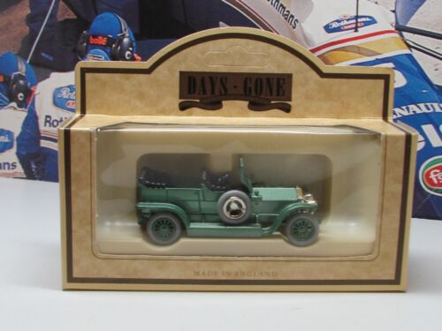 LLEDO - 1907 ROLLS-ROYCE SILVER GHOST - GREEN - SMALL SCALL MODEL CAR - Picture 1 of 5