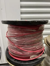 Syston Fire Alarm Cable 4 Conductor 18 AWG Solid Unshielded PVC Red 1000'  6518