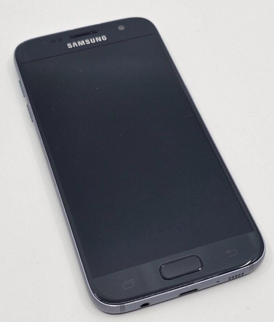 Good Samsung Galaxy S7 SMG930T 32GB Black Onyx TMobile 4G LTE